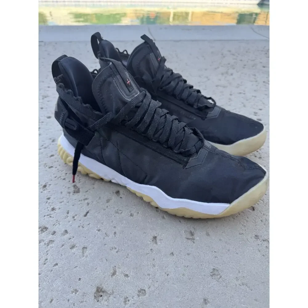 Jordan Proto React Black Size 11.5 Pre-owned without box Basketball Court Sports